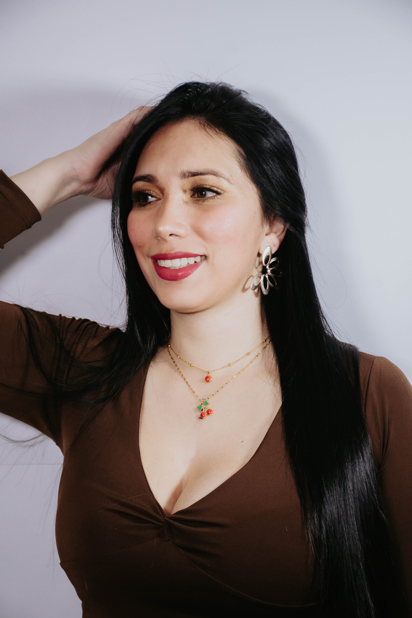 CADENA CHARMS CERECITA TROPICAL