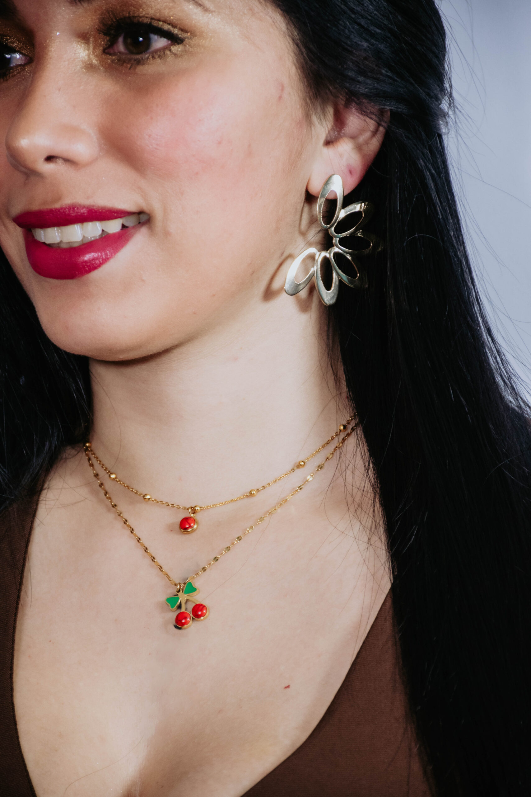 CADENA CHARMS CERECITA TROPICAL - Imagen 4