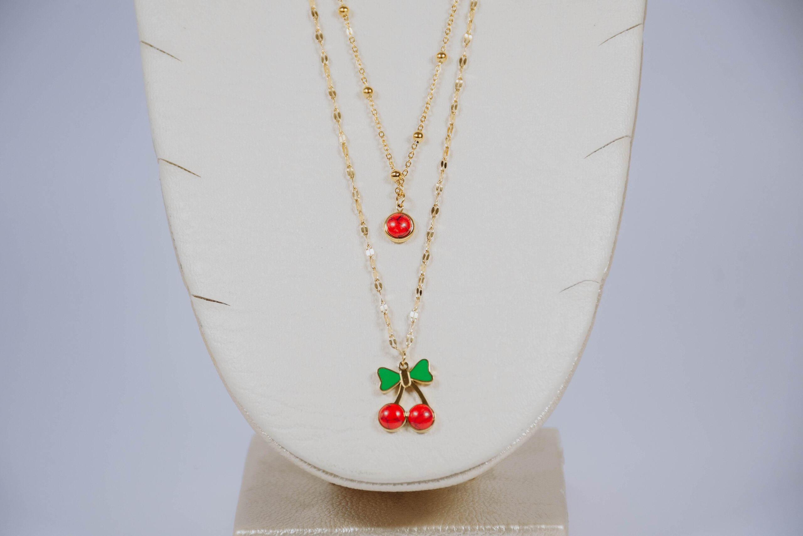 CADENA CHARMS CERECITA TROPICAL - Imagen 3