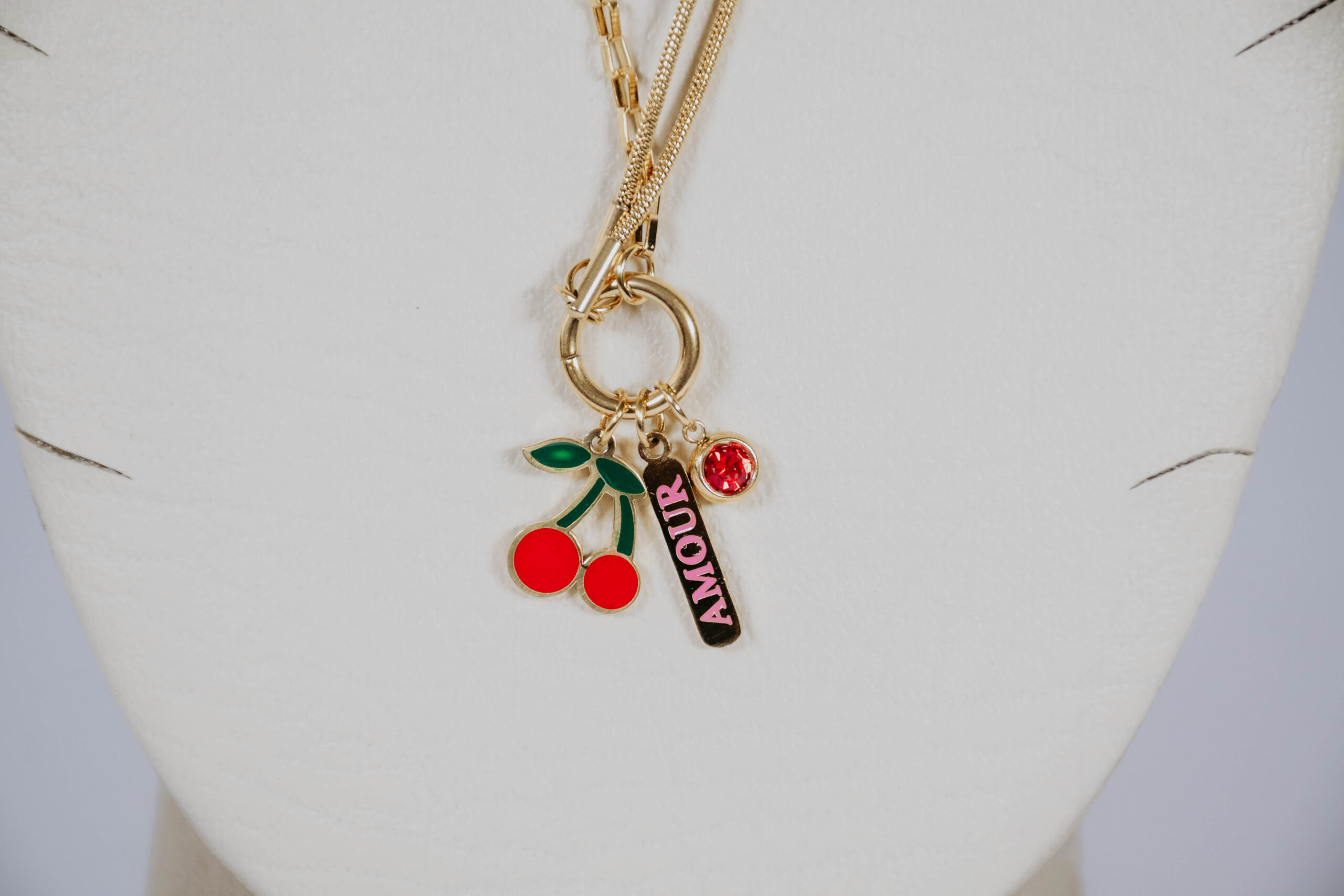 CADENA CHARMS ARGOLLA CERECITA - Imagen 3