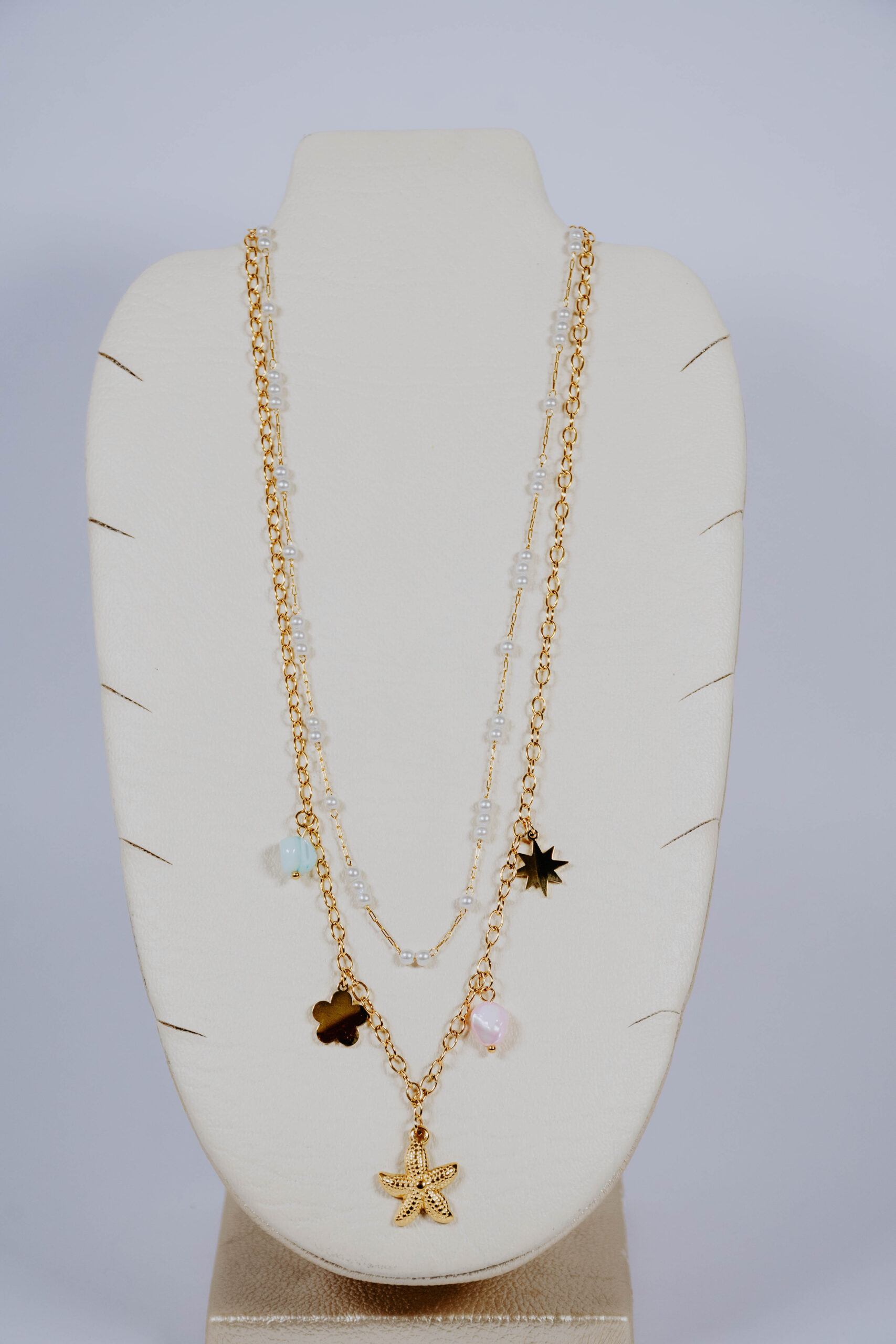 CADENA CHARMS HIBISCOS - Imagen 2