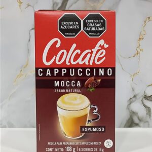 COLCAFE MEZCLA INSTANTANEA DE CAPPUCCINO MOCCA 108G *6 SOBRES