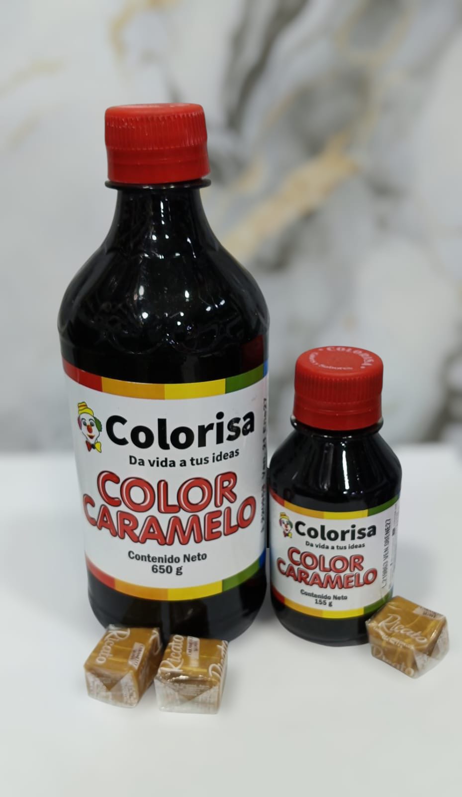 COLOR CARAMELO CAROLISA 155G