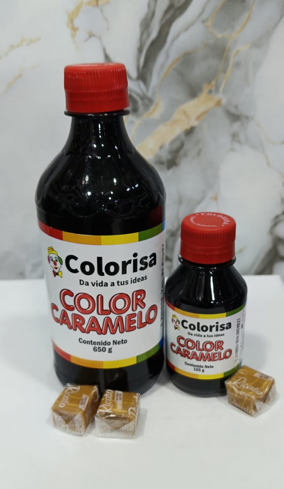COLOR CARAMELO COLORISA 650G