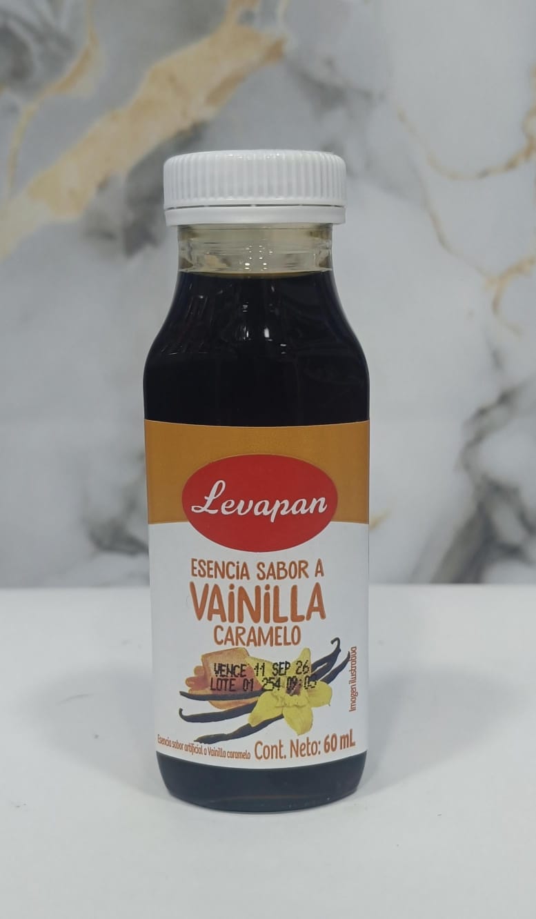 ESENCIA VAINILLA CARAMELO LEVAPAN 60ML