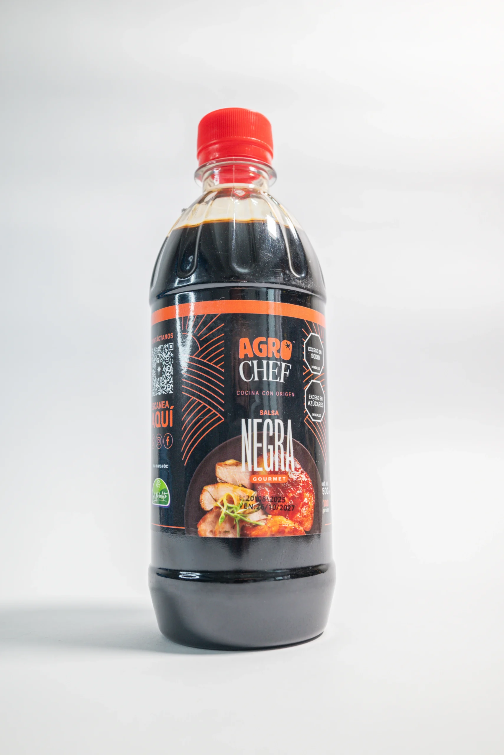 SALSA NEGRA AGRO CHEF 500ML - Imagen 2