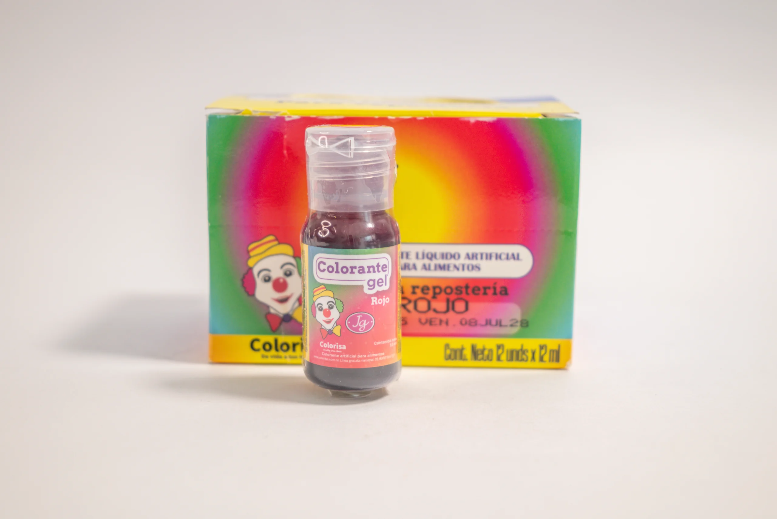 CAJA COLORANTE LIQUIDO EN GEL COLORISA *12U - 12ML - Imagen 3