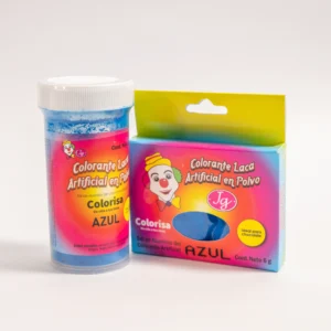 COLORANTE LACA ARTIFICIAL EN POLVO COLOR AZUL *25G COLORISA