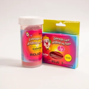 COLORANTE LACA ARTIFICIAL EN POLVO COLOR ROJO *25G COLORISA