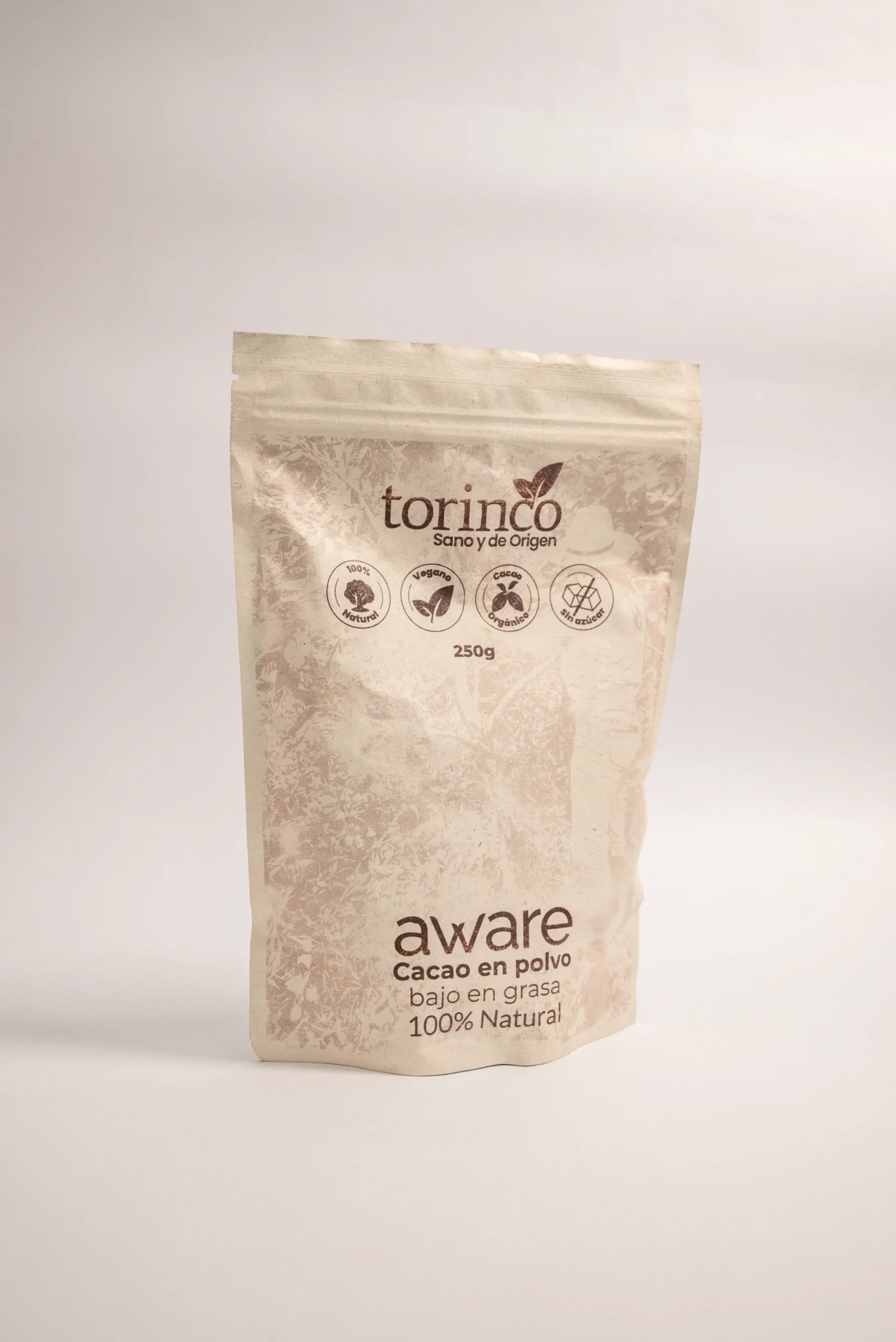 CACAO EN POLVO 100% NATURAL AWARE *250G - Imagen 2
