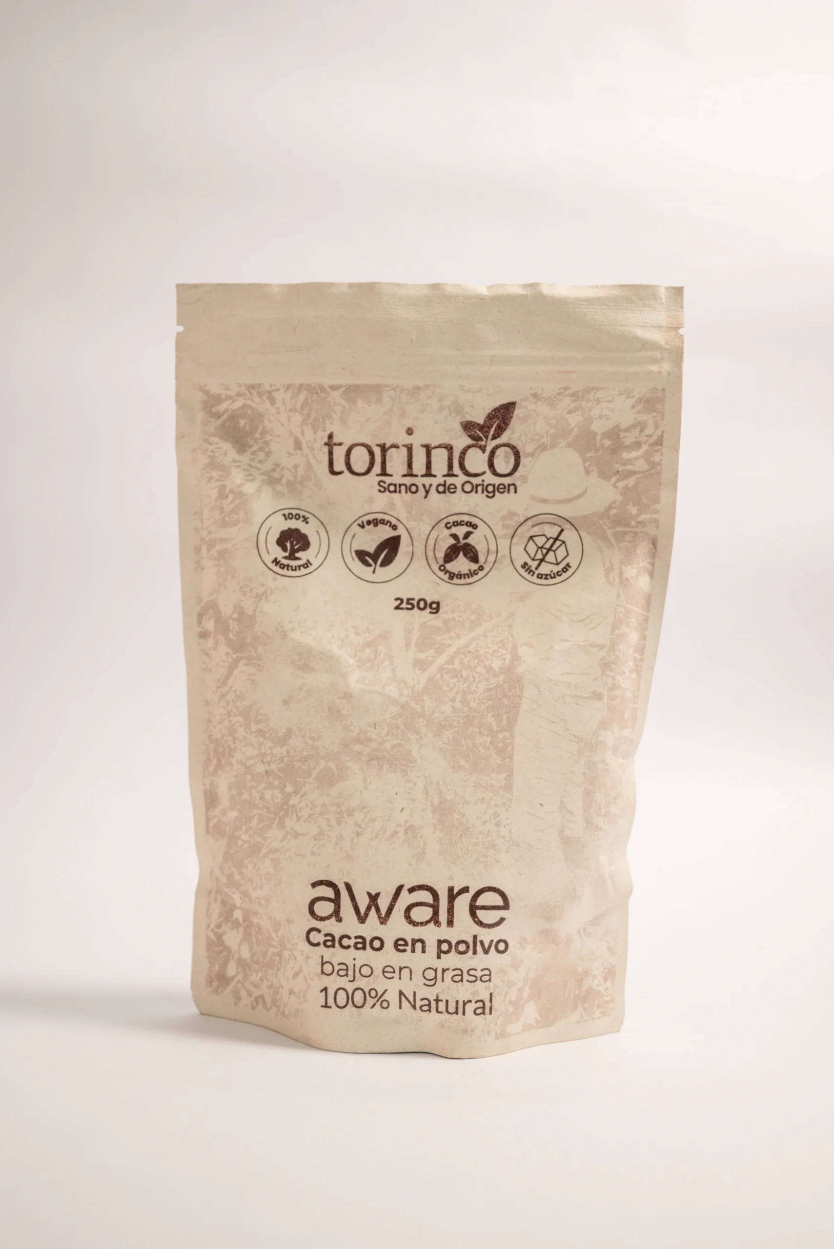 CACAO EN POLVO 100% NATURAL AWARE *250G
