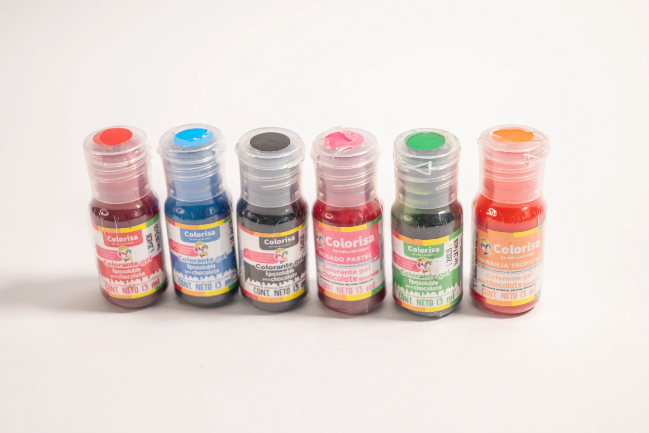 COLORANTE EN GEL LIPOSOLUBLE PARA CHOCOLOTE COLORISA *13ML - Imagen 3