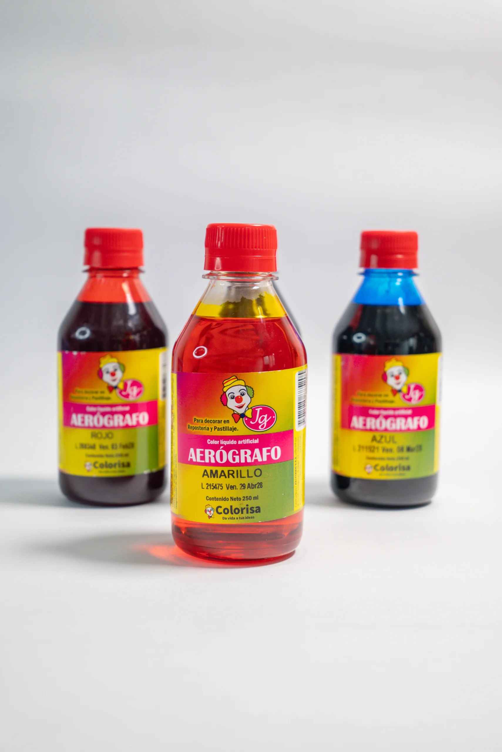 COLOR AEROGRAFO PARA ALIMENTO COLORISA 500ML