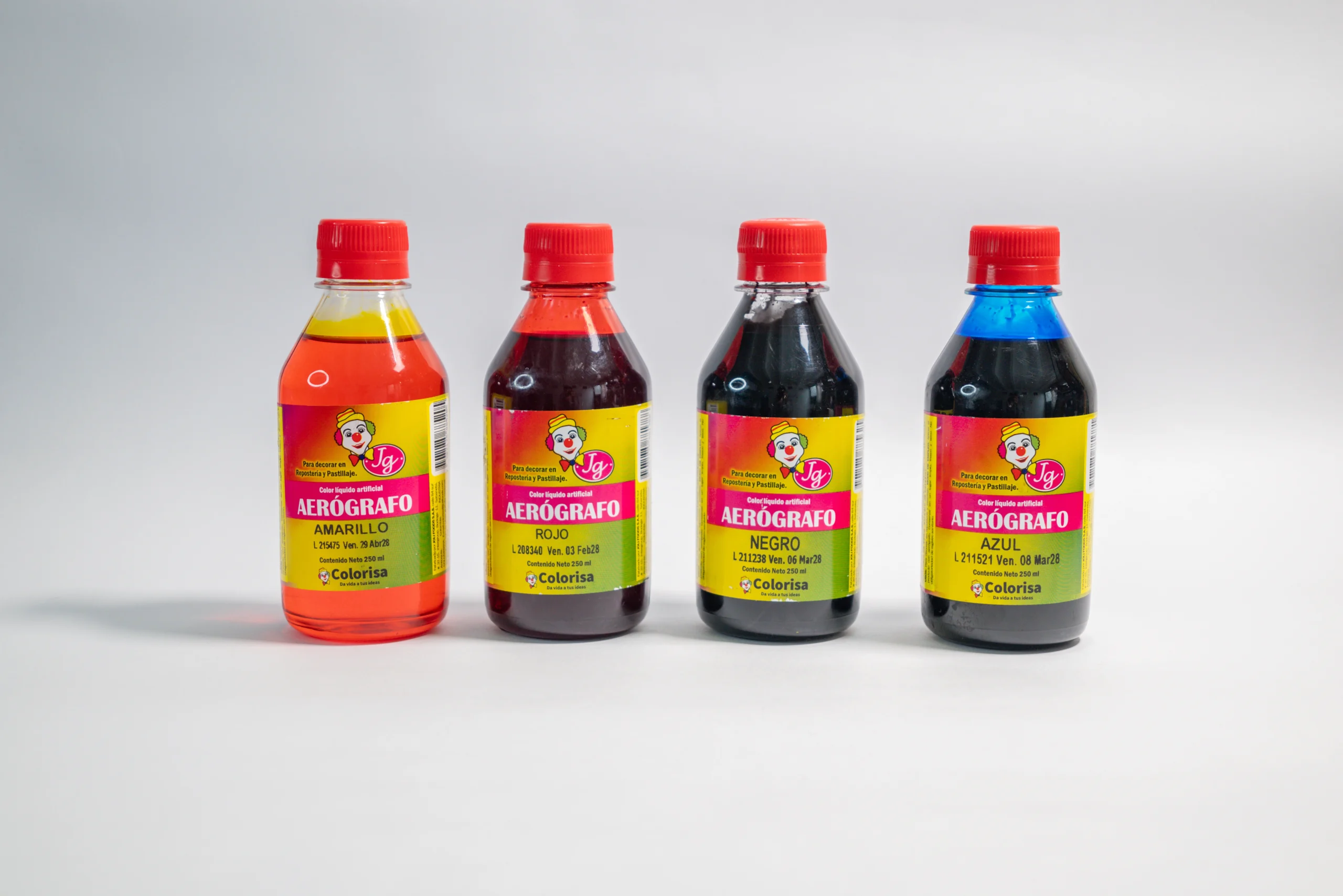 COLOR AEROGRAFO PARA ALIMENTO COLORISA 500ML - Imagen 3