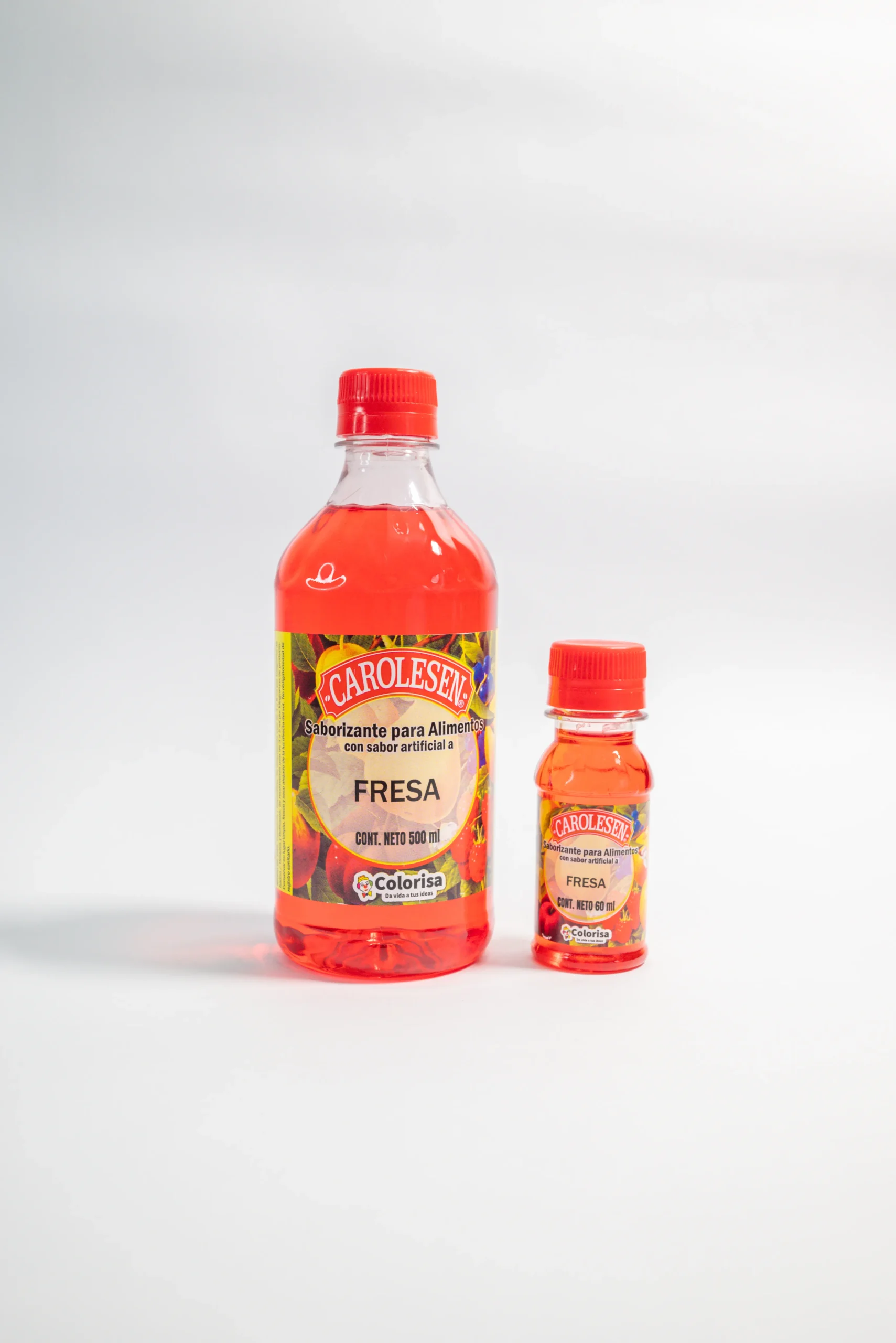 ESENCIA SABOR A FRESA *500ML CAROLESEN - Imagen 2