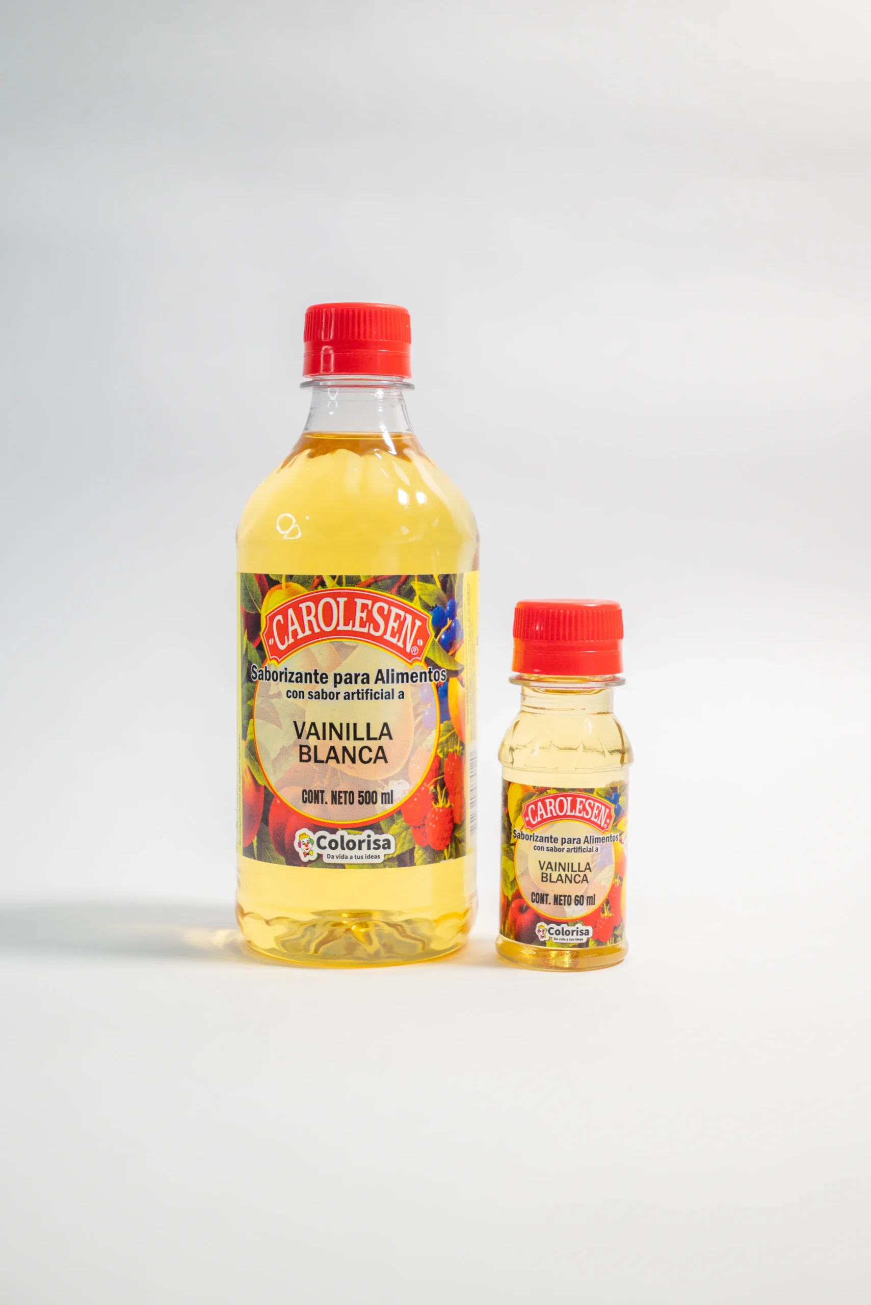 ESENCIA SABOR A VAINILLA BLANCA *500ML CAROLESEN - Imagen 2